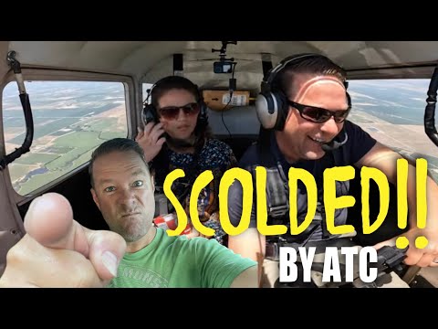 SCOLDED by ATC!