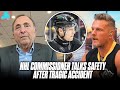 NHL Commissioner Gary Bettman&#39;s Thoughts On Protection After Adam Johnson Incident | Pat McAfee