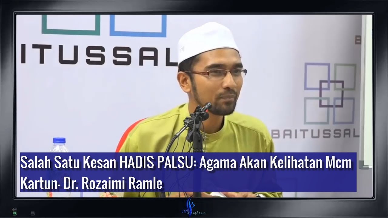 semak hadis dr rozaimi