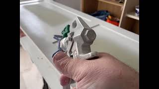 White Primer Spraying With Zinsser Bin On Mdf Shaker-Style Wardrobe Doors