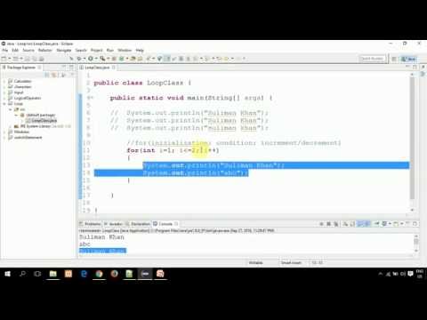 Java Pashto - 27 for loop