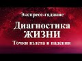 ДИАГНОСТИКА  ЖИЗНИ.  БУДУЩЕЕ.  Точки взлета и падения.   Экспресс-гадание. Таро.