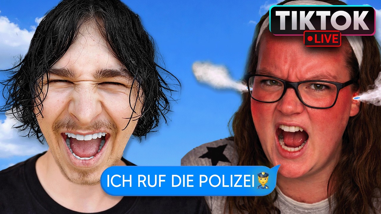 ICH RAGE-BAITE IN TIKTOK LIVESTREAMS!!🤬😂👌