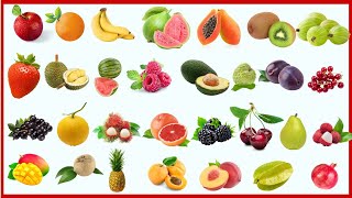 All Fruits Name In English | List Of Fruits Name | Fruits Name Video | Different Fruits