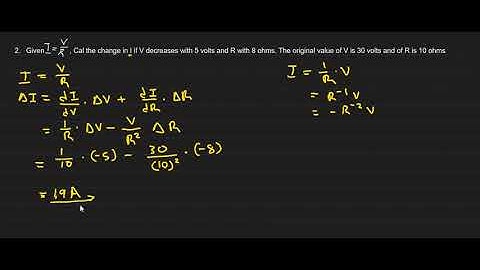 N6 Application of Partial Derivatives SP