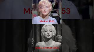 ما هو الأفضل III؟ #marilynmonroe 1953 مقابل #anadearmas 2022
