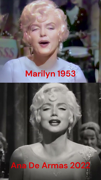Which is best III ? #marilynmonroe  1953 vs #anadearmas 2022