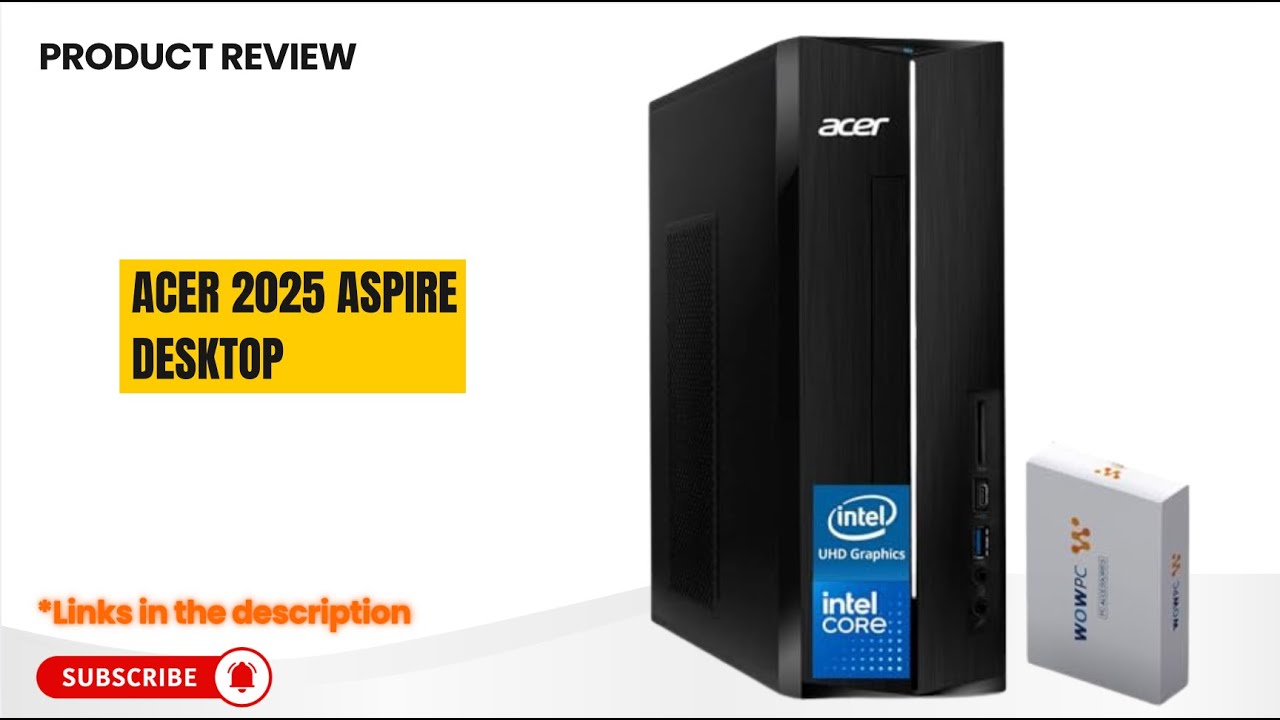 Acer Aspire Desktop 2025 Review 🔥 Ultra-Quiet PC | Dual 4K