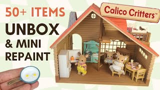 unboxing Sylvanian Families Lakeside Lodge PLUS a mini Makeover 🍳 by Queen City Minis 7,170 views 5 months ago 8 minutes, 14 seconds
