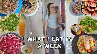 FOOD DIARY & weekly vlog | new tattoos, family time, baking, good food