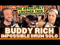 He was having a heart attack first time hearing buddy rich impossible drum solo reaction