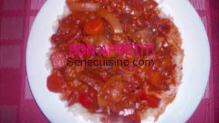 thiou yapp - boeuf aux oignons et carottes : recette sénégalaise