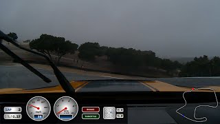 Laguna Seca Rain Lap Onboard in Mustang GT4