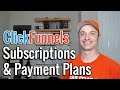 [ClickFunnels + Stripe] Subscription and Payment Plan Products