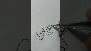 Satyajeet name signature | ArTwarT                #shorts
