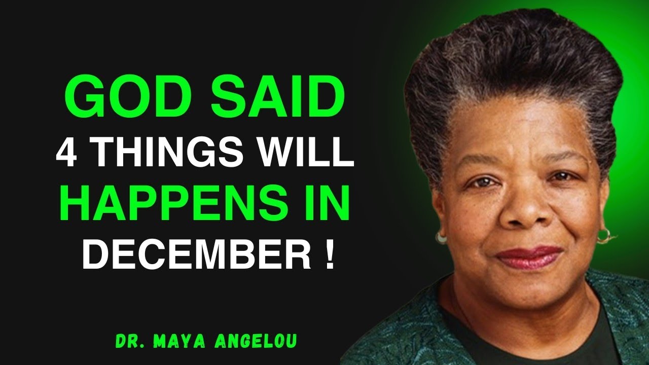 Божье пророчество на декабрь: 4 духовных изменения, к которым вы должны быть готовы | Доктор Майя...