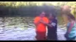 Miranda and Tom get baptized