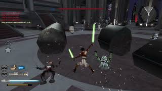 Star Wars Battlefront 2 (2005) - Coruscant - Temple Guards Gameplay (Native Conquest)