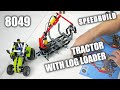 LEGO 8049 Speedbuild | LEGO Technic Tractor with Log Loader | Speed Build 8049 LEGO Technic 2010