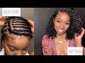 Protective Style + 3b/3c Curly Clip ins | Better Length Hair