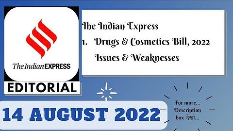 14th August  2022 | Gargi Classes The Indian Express Editorials and Ideas Analysis | By R.K. Lata