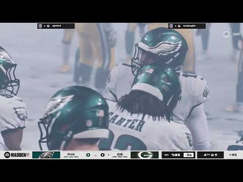 Green Bay Packers vs Philly Eagles (SNOWSTORM) - Madden NFL 26 Head To Head (vs ngjuniior6)