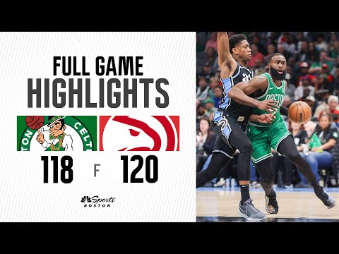 HIGHLIGHTS: Celtics lose to Hawks | Lose after leading by 30 pts for first time since 1996-97 season