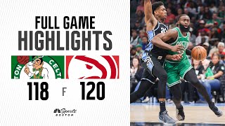 HIGHLIGHTS: Celtics lose to Hawks | Lose after leading by 30 pts for first time since 1996-97 season