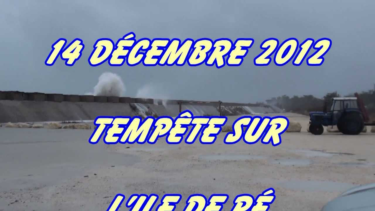 Tempête sur l'Ile de Ré