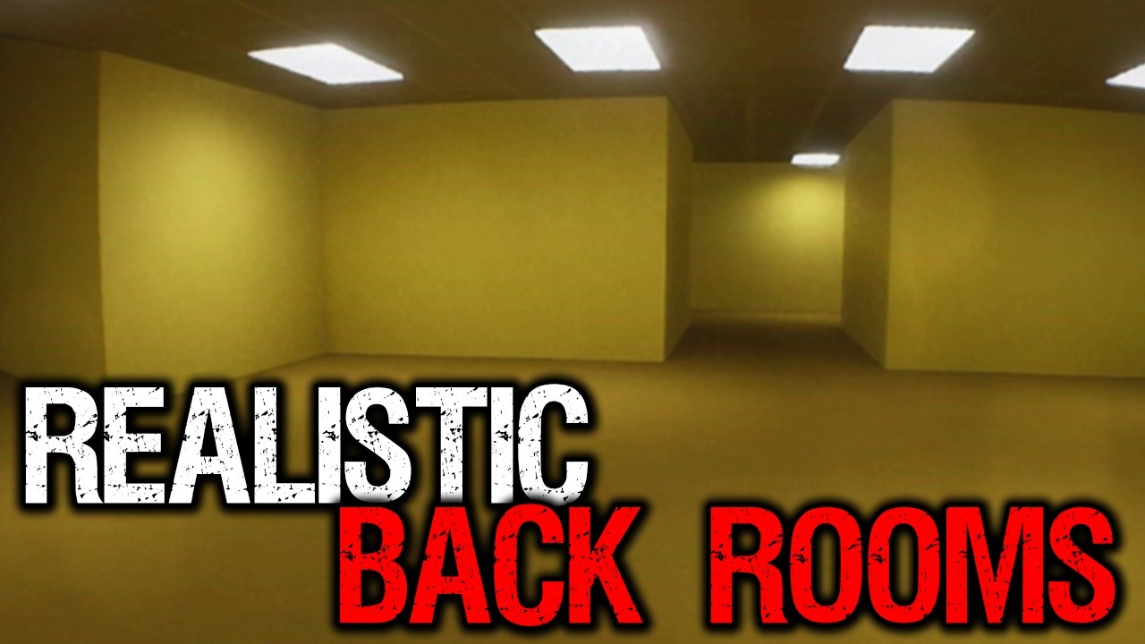 I Played A Realistic Back Rooms Game Endless Rooms of Mystery - YouTube