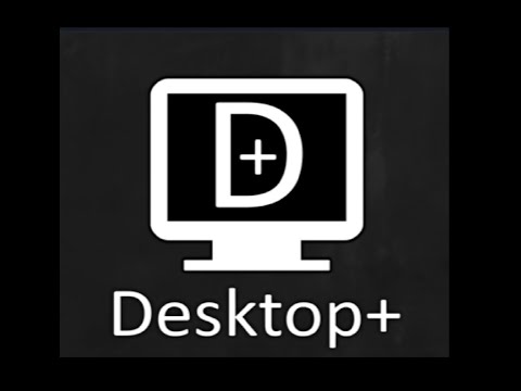 SteamVRで3D動画(Side-By-SydeやTop-and-Bottom形式)を鑑賞する方法(フリーウェアのDesktop+の使い方) ※無音動画なので字幕をオン。※下記詳細もご覧ください