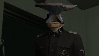 Hitler gets hit by an anvil (Hitler Parody)