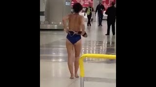 Arrestan a mujer que se paseó desnuda por el Aeropuerto Internacional de Miami