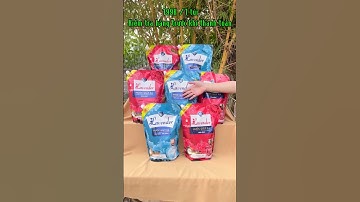 Giá sốc ưu đãi khủng chỉ 199k-7 túi nước giặt công nghệ Thái Lan