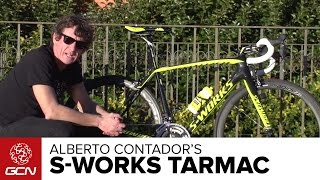 Alberto Contador's Specialized S-Works Tarmac