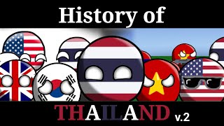 COUNTRYBALL : History of Thailand 🇹🇭 22,000 BC - 2023