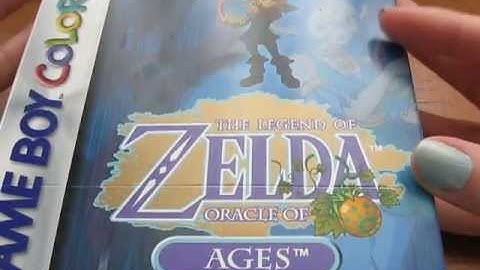 Unpacking - Zelda Oracle Of Ages [Game Boy Color]