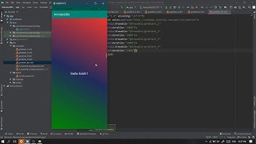 Android app with Animated Background (Source code) in KOTLIN | Android Studio