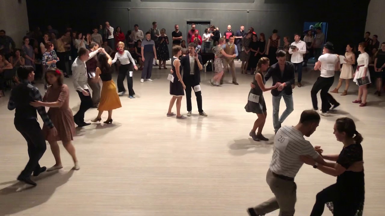 Lindy Hop Mix & Match Open. Prelims. Heat 2,  song 2