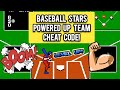 Baseball stars nes powered up team cheat code