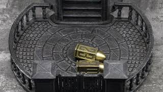 Bronze Bullet Metal D6 Dice