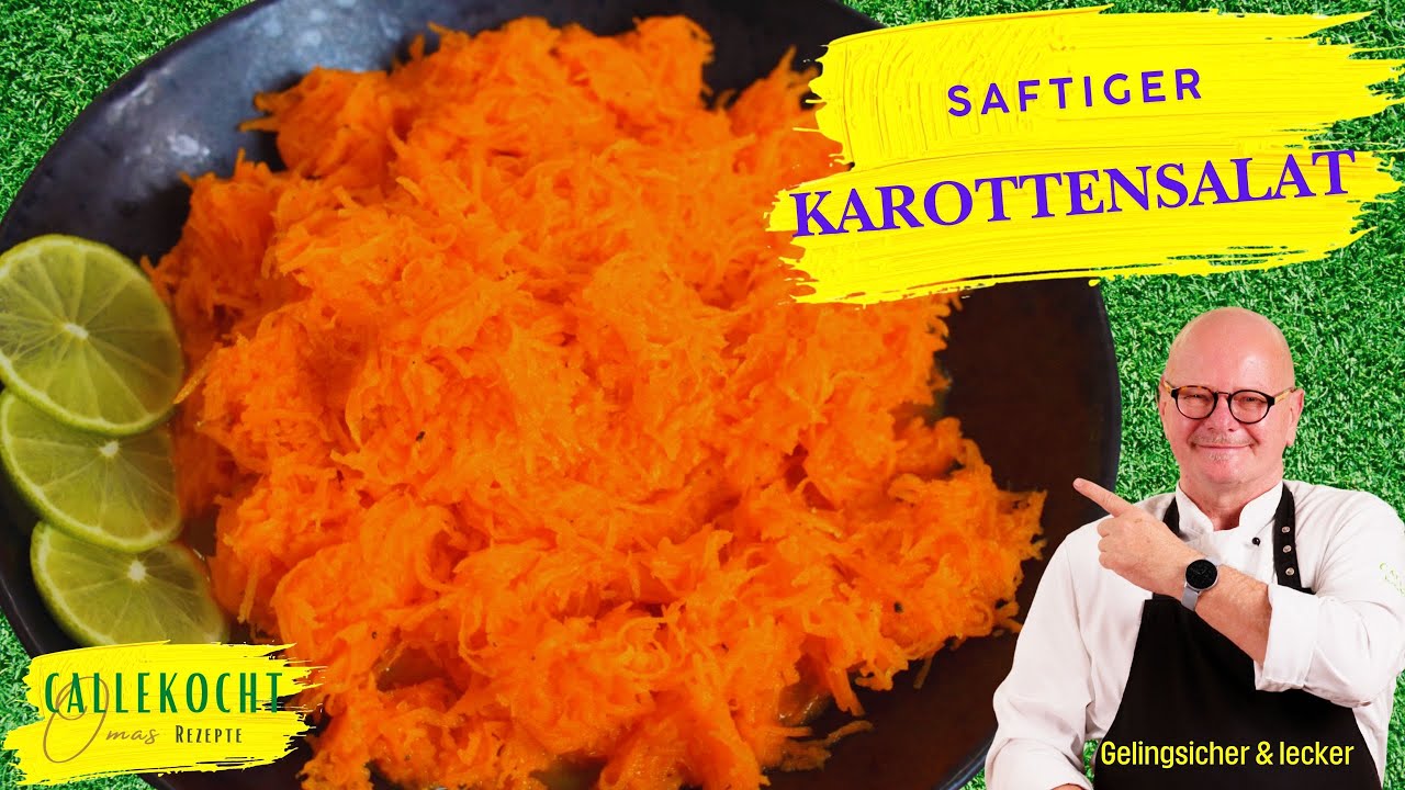 Mit diesen Tricks wird dein Karottensalat perfekt!