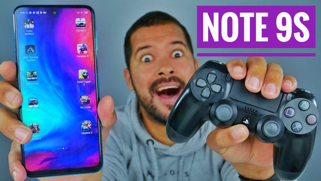 JOGOS PESADOS NO REDMI NOTE 9S / TESTE DE JOGOS REDMI NOTE 9S.