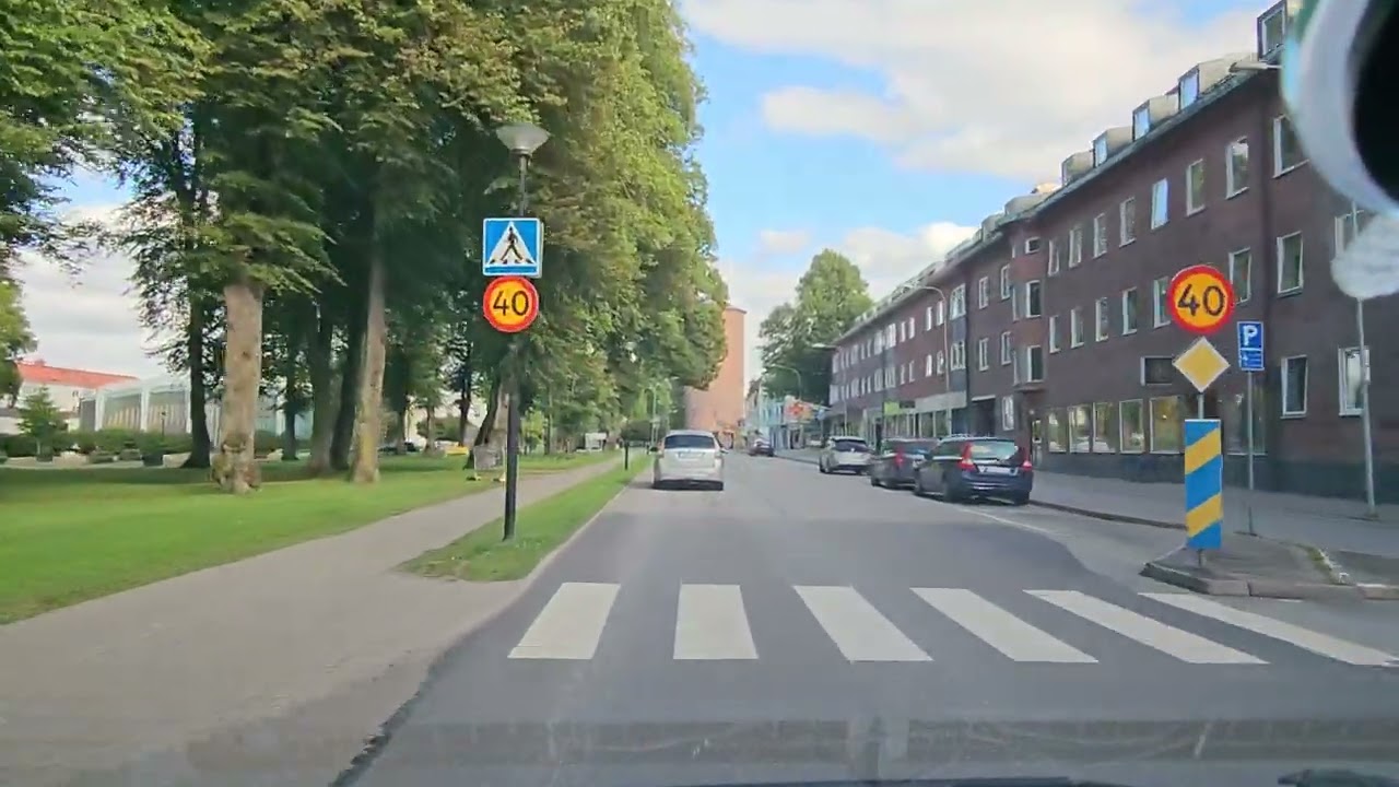 Genom Vänersborg - Vargön 11-08-2023