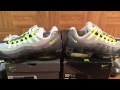 ShoeZeum Comparing OG 1995 Nike Air Max 95s With "OG" 2015 95s