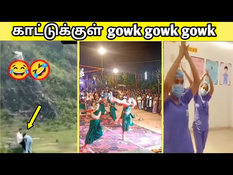 காட்டுக்குள் gowk gowk 🤣 அடக்க முடியாத காமெடி சம்பவங்கள் 😂 முடிஞ்சா சிரிக்காம பாருங்க 