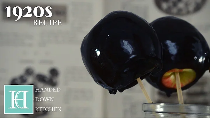 Toffee Apples ◆ 1920s Recipe