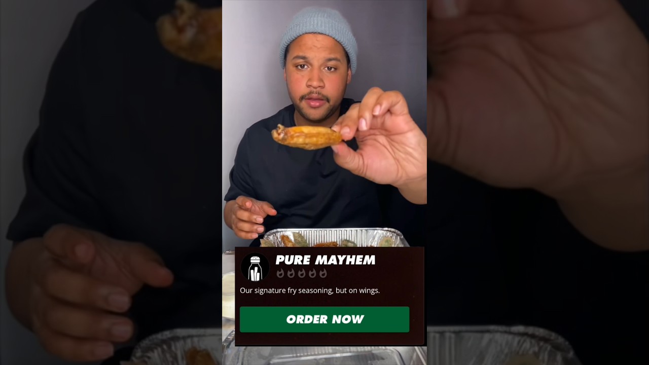 Trying wingstop’s limited edition flavors 🍗 YouTube