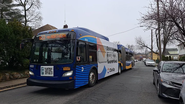 MTA NYCT Bus: 2017 New Flyer XD60 #6033 on the Q12