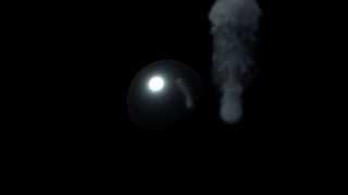 Particle test (smoke) Blender Cycles Render